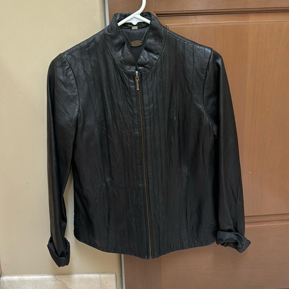 XCVI Genuine Leather jacket - perfect for Fall